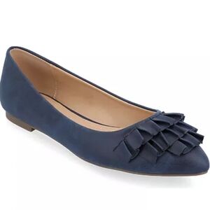 Journee Collection Ruffle Ballet Flat